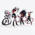 Flashback Acrylic Character Standees with Bases (set of 5)